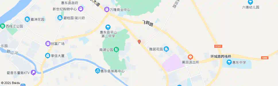 惠州惠东协和医院_公交站地图_惠州公交_妙搜公交查询2025