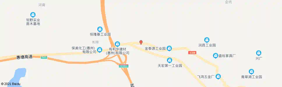 惠州黄泥园_公交站地图_惠州公交_妙搜公交查询2025