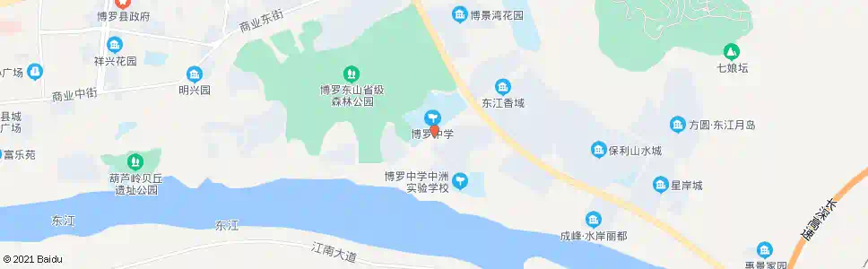 惠州博中新校_公交站地图_惠州公交_妙搜公交查询2025