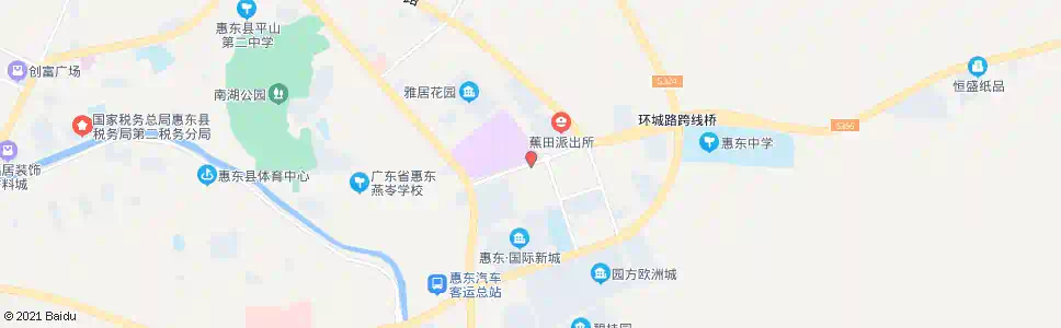 惠州粤惠超市_公交站地图_惠州公交_妙搜公交查询2025