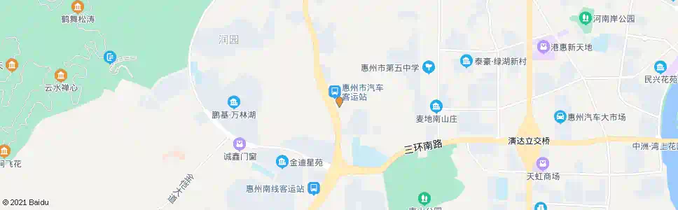 惠州龙丰城轨站(客运南站)_公交站地图_惠州公交_妙搜公交查询2025