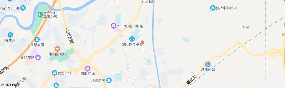 惠州长安路口_公交站地图_惠州公交_妙搜公交查询2025