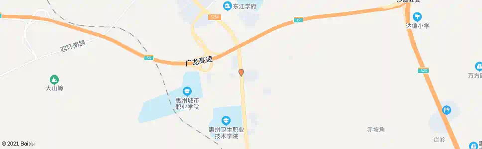 惠州福长岭_公交站地图_惠州公交_妙搜公交查询2025