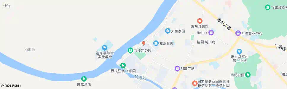 惠州怡景湾_公交站地图_惠州公交_妙搜公交查询2025
