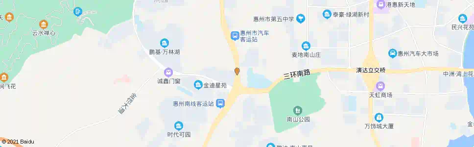 惠州口岸路口_公交站地图_惠州公交_妙搜公交查询2025