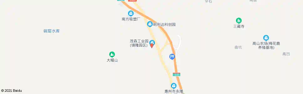 惠州下村排_公交站地图_惠州公交_妙搜公交查询2025