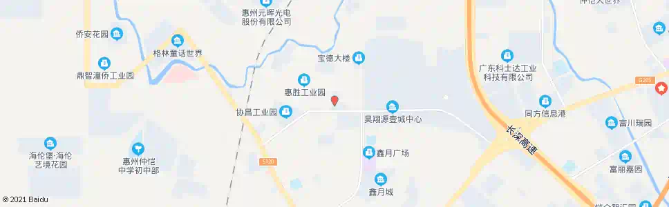 惠州东洋电子厂_公交站地图_惠州公交_妙搜公交查询2025