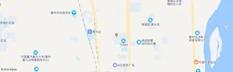惠州乌石村_公交站地图_惠州公交_妙搜公交查询2025