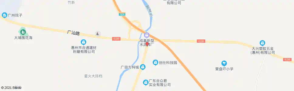 惠州永宁村(广汕路口)_公交站地图_惠州公交_妙搜公交查询2025