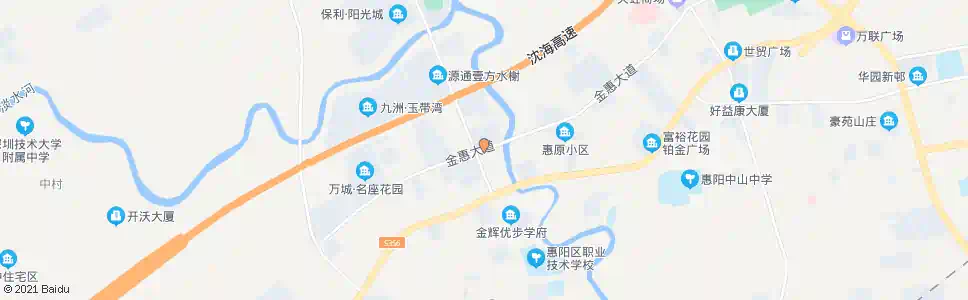 惠州马克住区_公交站地图_惠州公交_妙搜公交查询2025