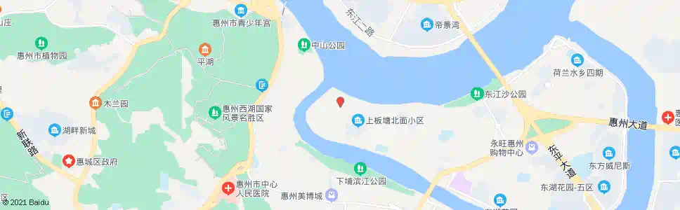 惠州下塘街_公交站地图_惠州公交_妙搜公交查询2025