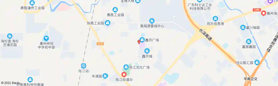 惠州鑫月城_公交站地图_惠州公交_妙搜公交查询2025