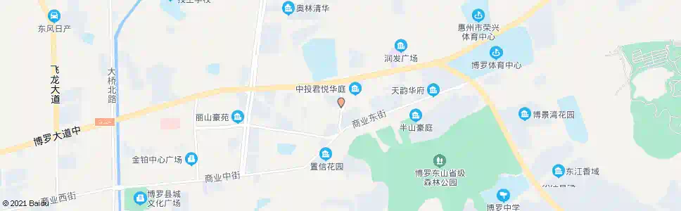 惠州城东商贸城_公交站地图_惠州公交_妙搜公交查询2025