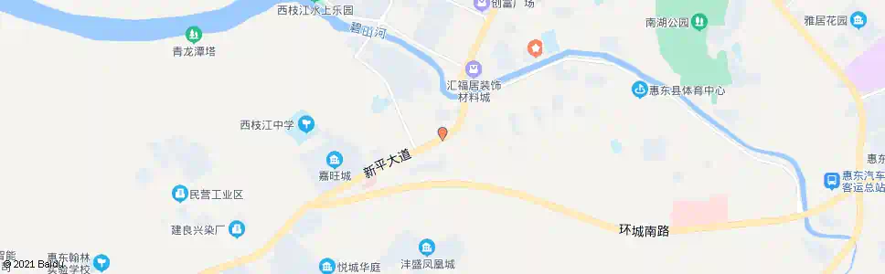 惠州惠东肉联厂_公交站地图_惠州公交_妙搜公交查询2025