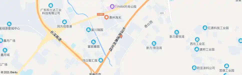 惠州同心路_公交站地图_惠州公交_妙搜公交查询2025