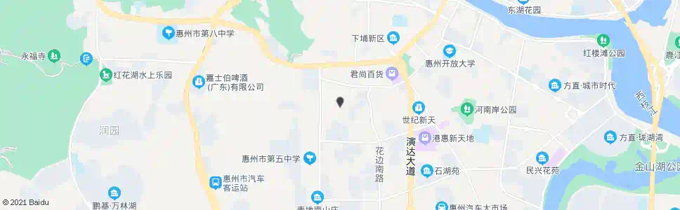 惠州新南天家具_公交站地图_惠州公交_妙搜公交查询2025