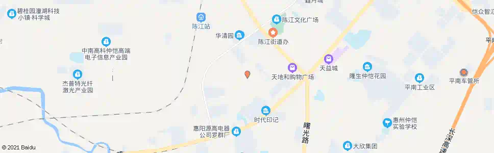 惠州云里村_公交站地图_惠州公交_妙搜公交查询2025