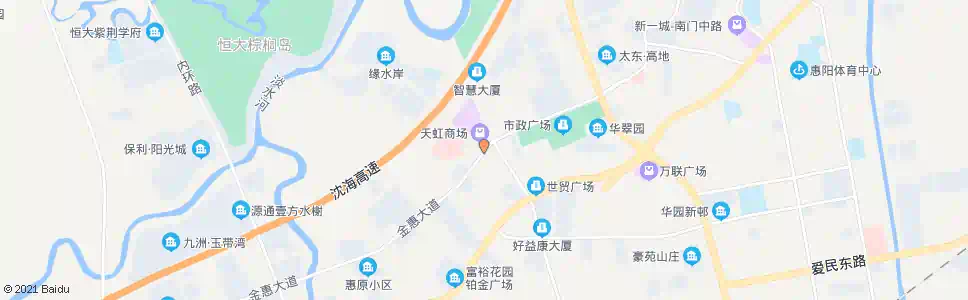 惠州三和医院路口_公交站地图_惠州公交_妙搜公交查询2025