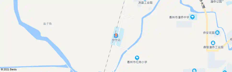 惠州仲恺小城_公交站地图_惠州公交_妙搜公交查询2025