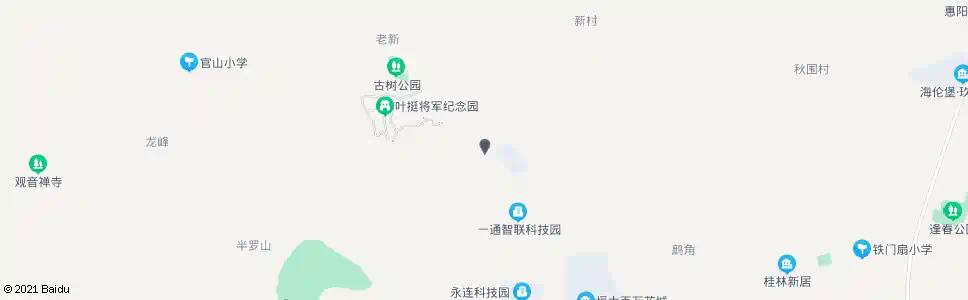 惠州雷公山_公交站地图_惠州公交_妙搜公交查询2025