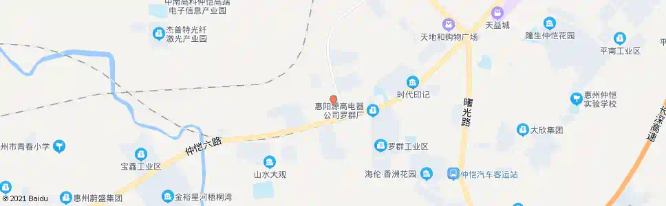 惠州三星电子厂东_公交站地图_惠州公交_妙搜公交查询2025