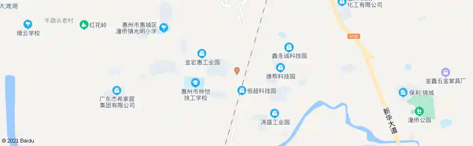 惠州仪军电缆厂_公交站地图_惠州公交_妙搜公交查询2025