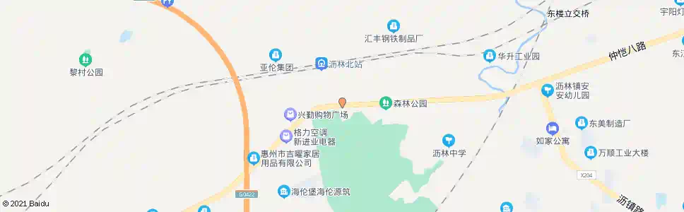 惠州沥林广场_公交站地图_惠州公交_妙搜公交查询2025