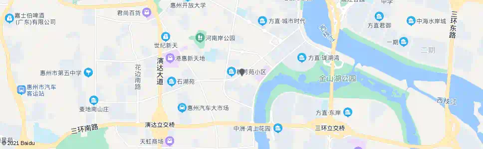 惠州白泥路北_公交站地图_惠州公交_妙搜公交查询2025