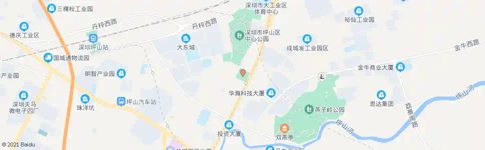 惠州坪山中心广场_公交站地图_惠州公交_妙搜公交查询2025