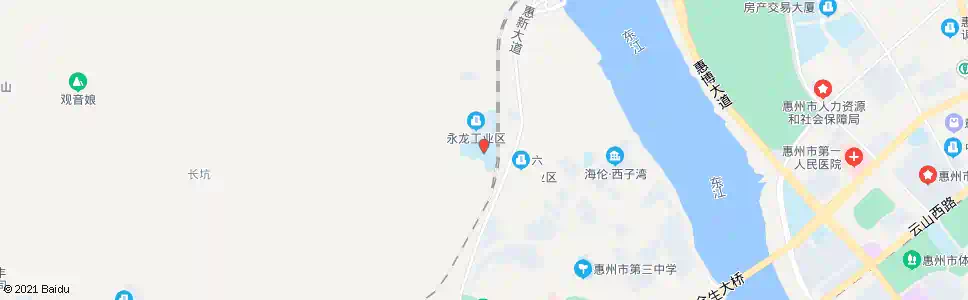 惠州江南学校_公交站地图_惠州公交_妙搜公交查询2025