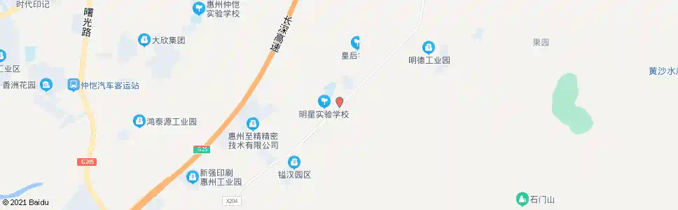 惠州皇后村委_公交站地图_惠州公交_妙搜公交查询2025