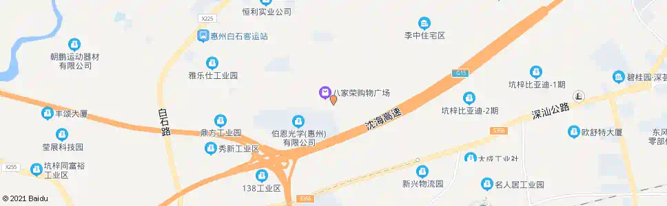 惠州大石古村_公交站地图_惠州公交_妙搜公交查询2025