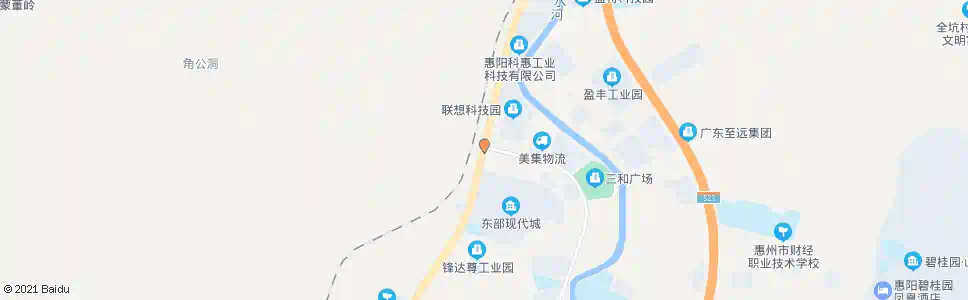 惠州联想科技园_公交站地图_惠州公交_妙搜公交查询2025