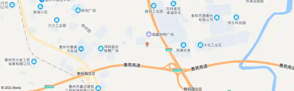 惠州恒康一路路口_公交站地图_惠州公交_妙搜公交查询2025