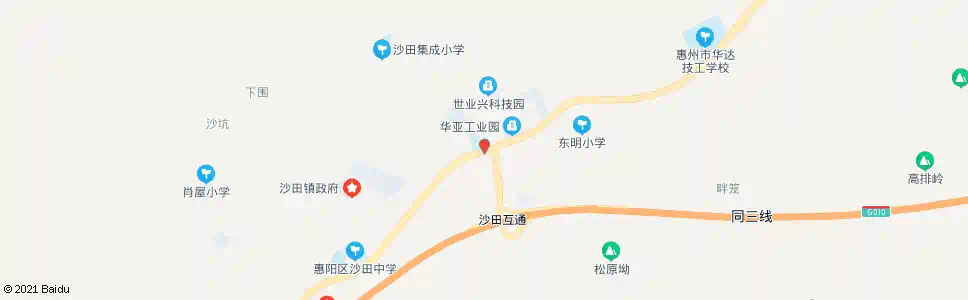 惠州白花塘_公交站地图_惠州公交_妙搜公交查询2025