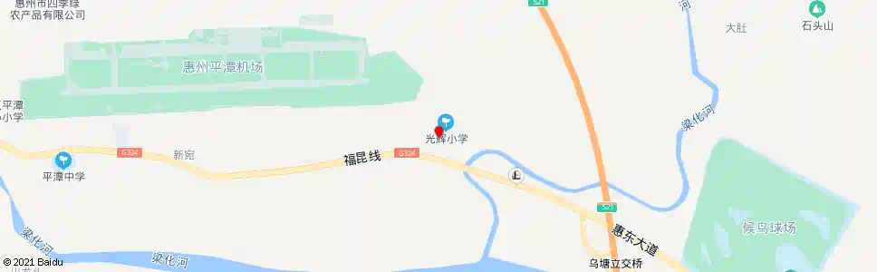 惠州乌塘村_公交站地图_惠州公交_妙搜公交查询2025