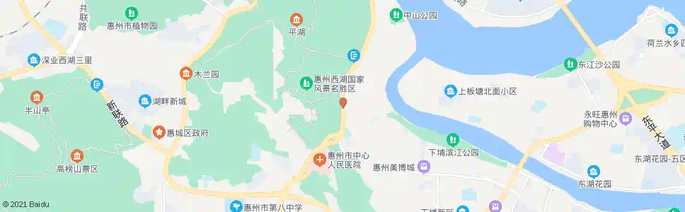 惠州西湖东城轨站_公交站地图_惠州公交_妙搜公交查询2025