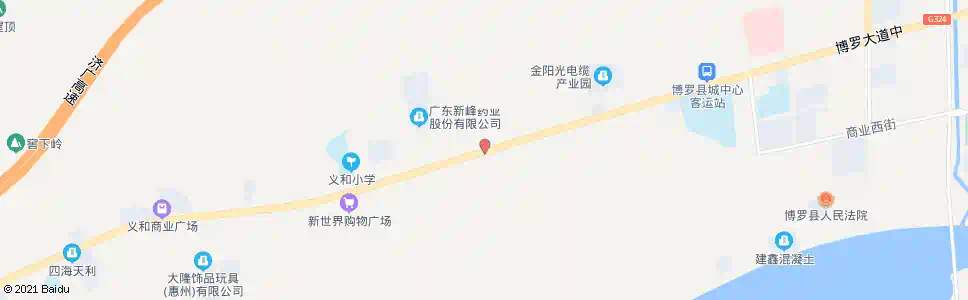 惠州义和广场_公交站地图_惠州公交_妙搜公交查询2025