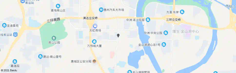 惠州美地花园城_公交站地图_惠州公交_妙搜公交查询2025