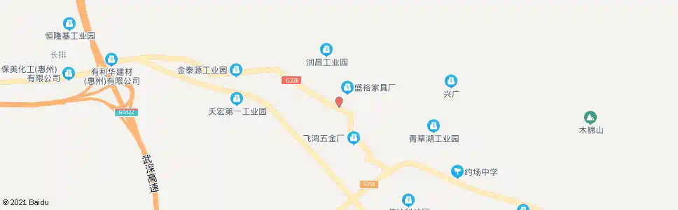 惠州红田村_公交站地图_惠州公交_妙搜公交查询2025