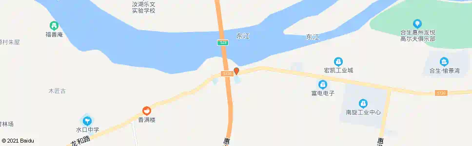 惠州澳背小学_公交站地图_惠州公交_妙搜公交查询2025