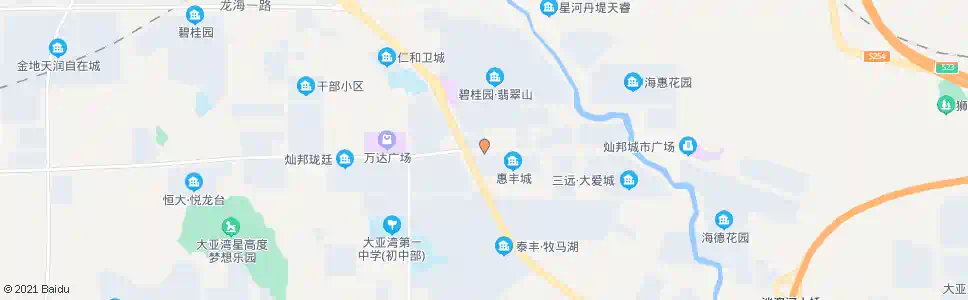 惠州东风日产安捷大厦_公交站地图_惠州公交_妙搜公交查询2025