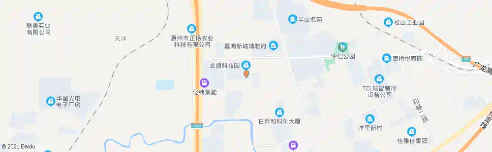 惠州龙旗电子厂_公交站地图_惠州公交_妙搜公交查询2025