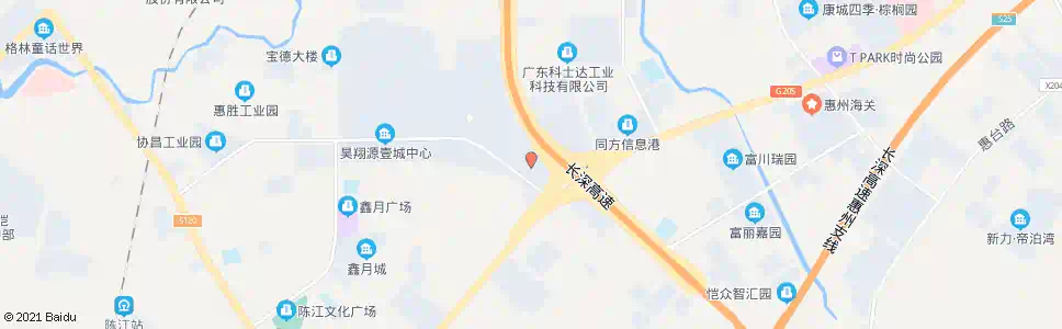 惠州惠州汽配城_公交站地图_惠州公交_妙搜公交查询2025
