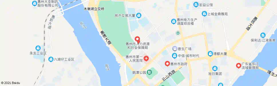 惠州三新北路_公交站地图_惠州公交_妙搜公交查询2025
