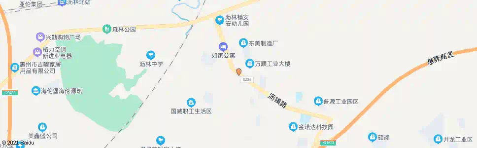 惠州独竹_公交站地图_惠州公交_妙搜公交查询2025