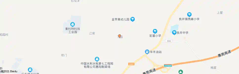 惠州下园村路口_公交站地图_惠州公交_妙搜公交查询2025