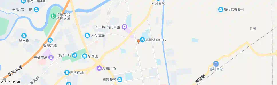 惠州城区一中队_公交站地图_惠州公交_妙搜公交查询2025