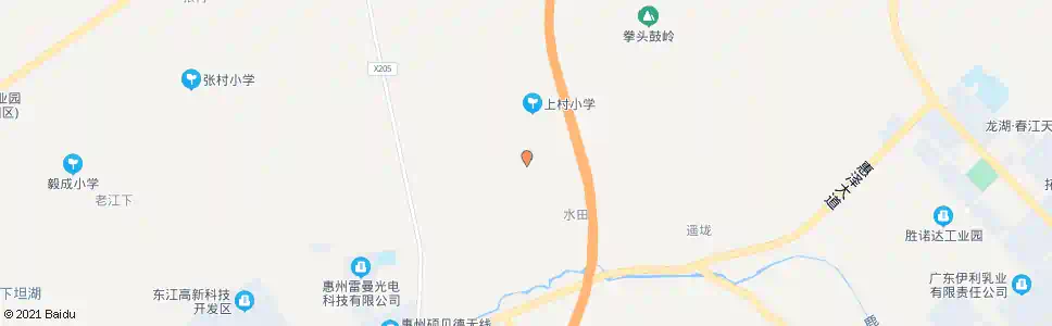 惠州永平上村_公交站地图_惠州公交_妙搜公交查询2025