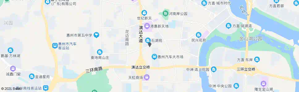 惠州和地路_公交站地图_惠州公交_妙搜公交查询2025